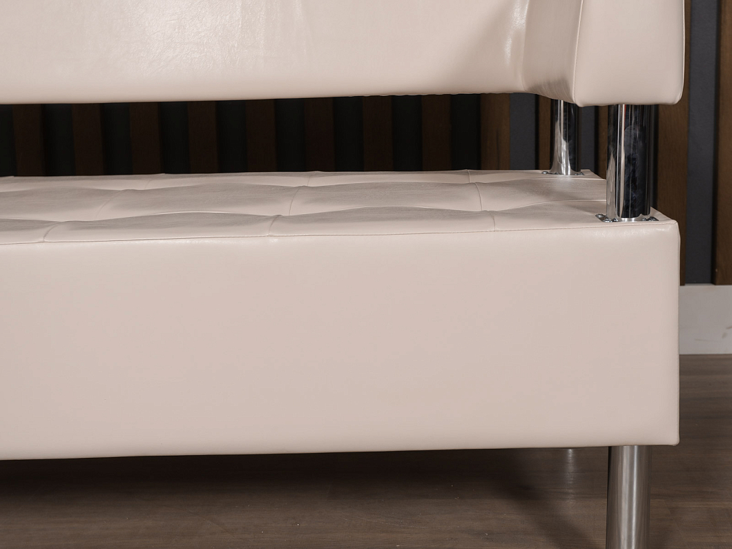 Диван САНТЬЯГО Искусственная кожа Бежевый Россия (ДЭБЖ-СНТГ)