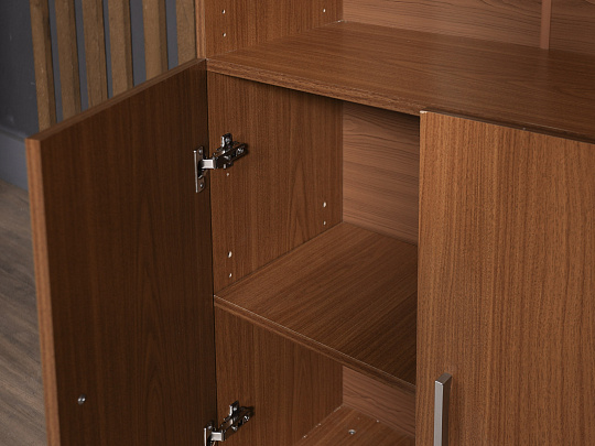 Шкаф для документов ЛДСП Орех