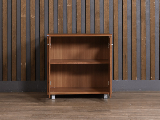 Тумба под оргтехнику МДФ Орех