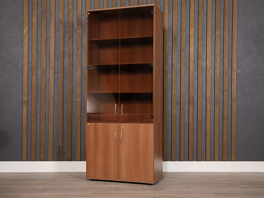 Шкаф для документов ЛДСП Орех