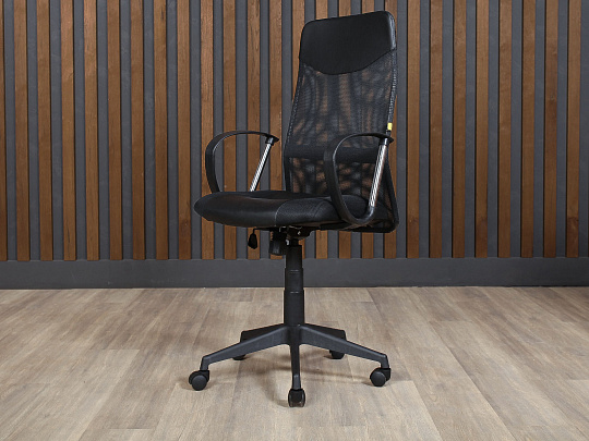 Кресло руководителя OLSS ОКСФОРД Б ультра Ткань Чёрный Россия