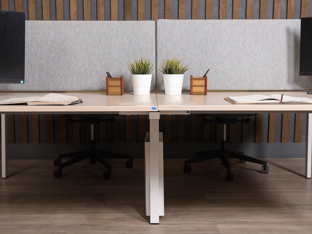 Комплект офисной мебели ЛДСП Клен (БС4КЛ-281225)