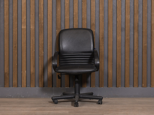 Офисное кресло Искусственная кожа Чёрный