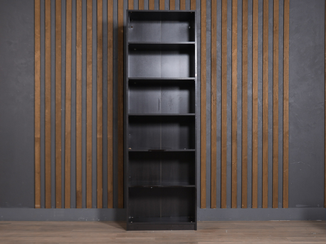 Шкаф-стеллаж для документов IKEA ЛДСП Чёрный Швеция (ШДЧ-301025)