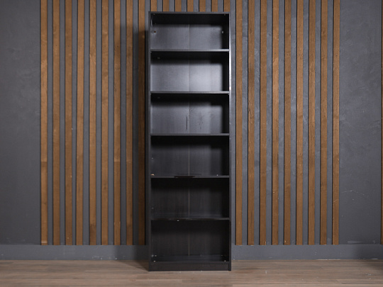 Шкаф-стеллаж для документов IKEA ЛДСП Чёрный Швеция