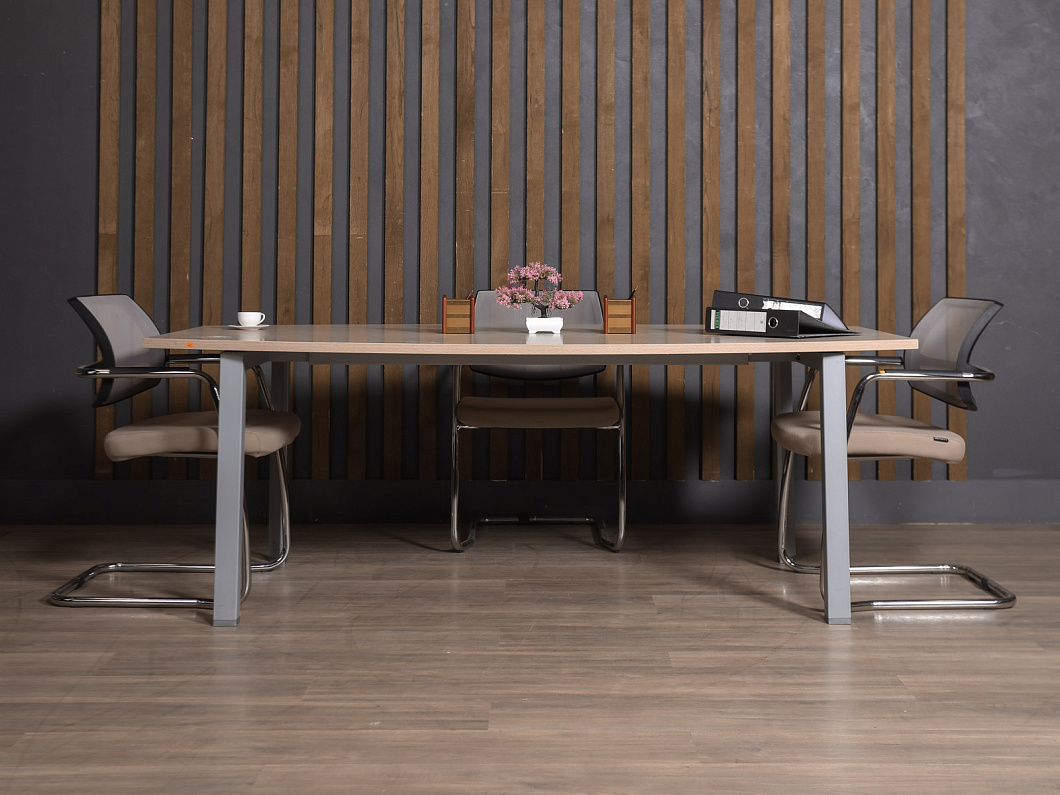 Стол для переговоров ЛДСП Белый (СРБ-261025)