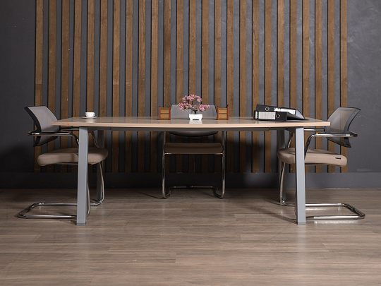 Стол для переговоров ЛДСП Белый