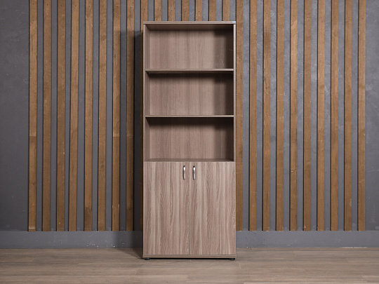 Шкаф для документов ЛДСП Ясень шимо