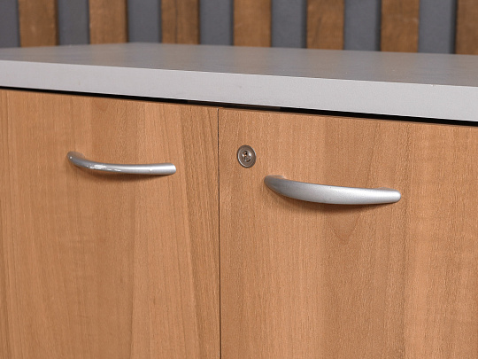 Тумба под оргтехнику ЛДСП Серый