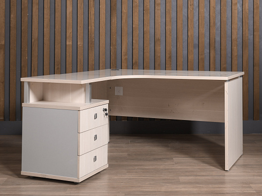 Стол с тумбой ЛДСП Бук