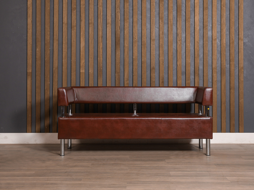 Диван САНТЬЯГО Искусственная кожа Коричневый Россия (ДЭКЧ2-СНТГ)