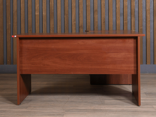 Стол с тумбой ЛДСП Вишня