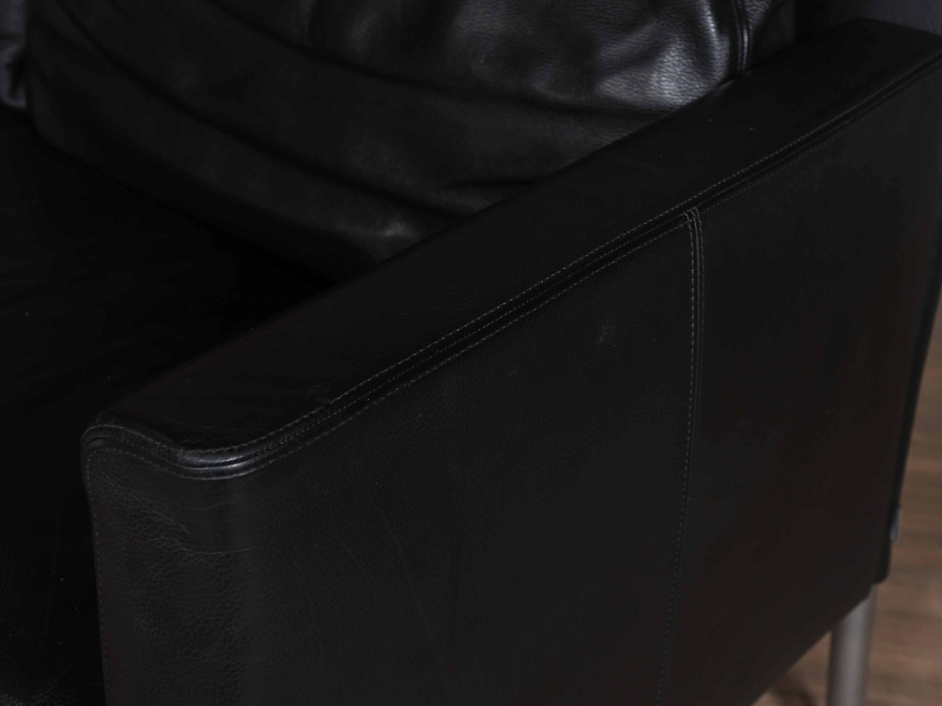 Диван Walter Knoll Jason 390 Кожа Чёрный Германия (ДЧ-240125)