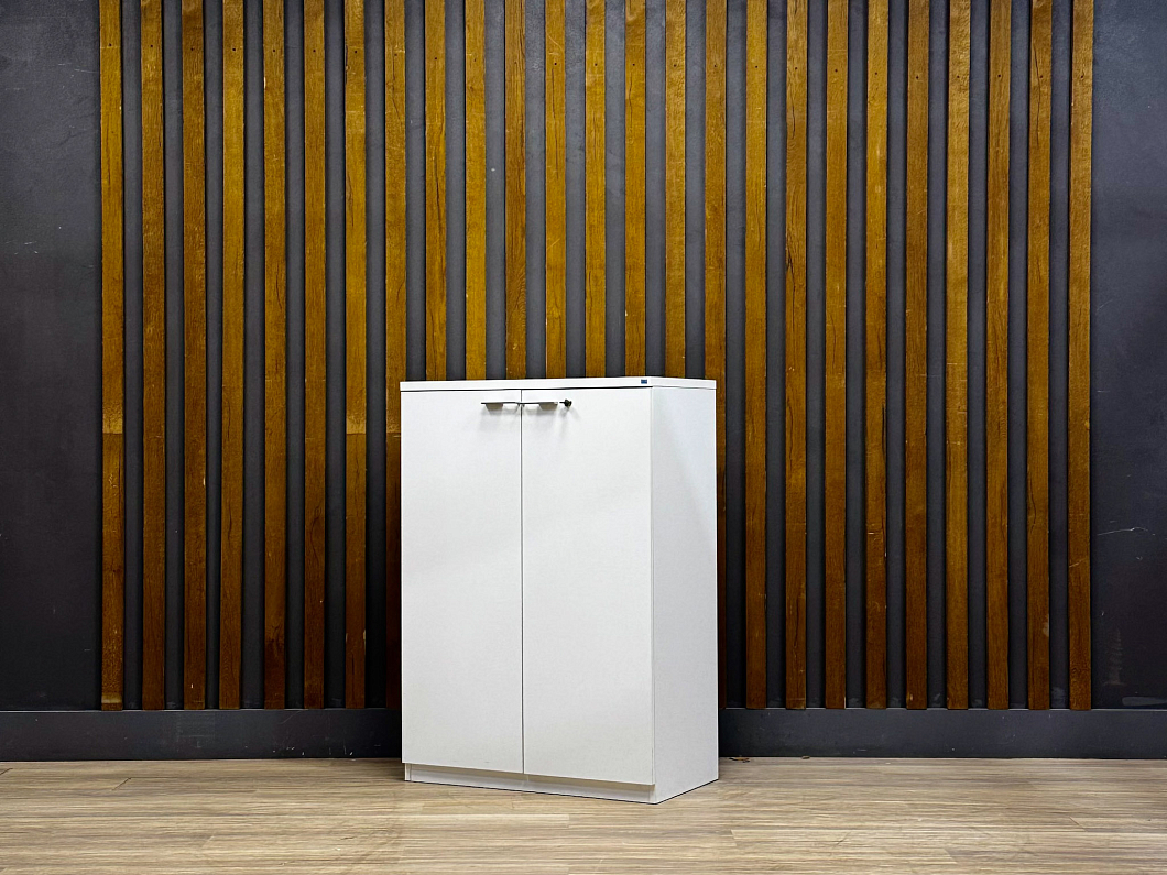 Шкаф для документов ЛДСП Белый (ШДБ-281225)