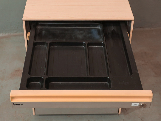 Тумба подкатная Bene ЛДСП Клен Австрия