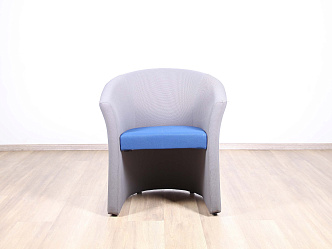 Кресло мягкое 700x600 Ткань Серый