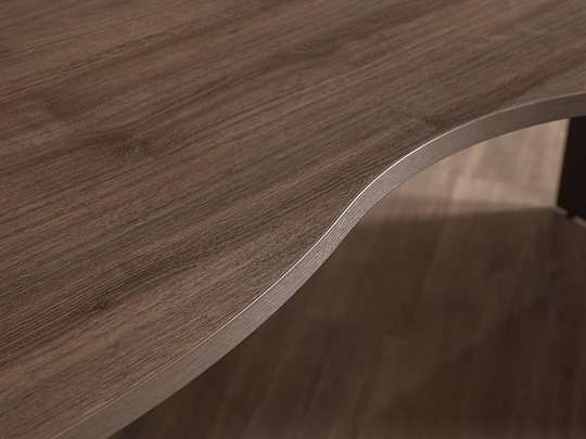 Стол эргономичный ЛДСП Ясень шимо