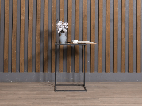 Журнальный столик Стекло Чёрный