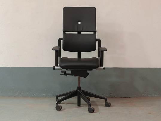 Кресло руководителя Steelcase Please 2 Ergonomic Искусственная кожа Чёрный Франция