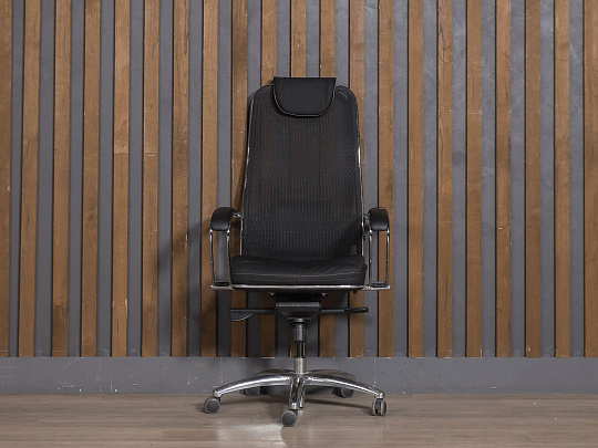 Кресло руководителя Metta Samurai Искусственная кожа Чёрный Россия