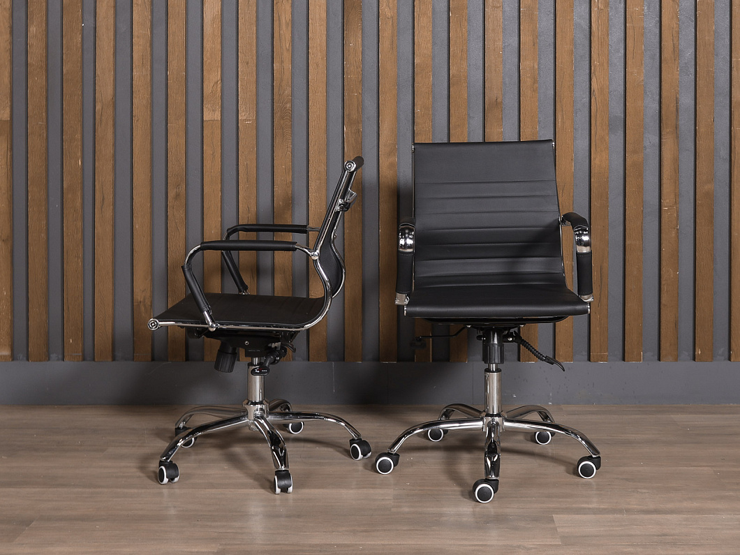 Офисное кресло COLLEGE CLG-621-B Искусственная кожа Чёрный Китай (КПЭЧ-081025)