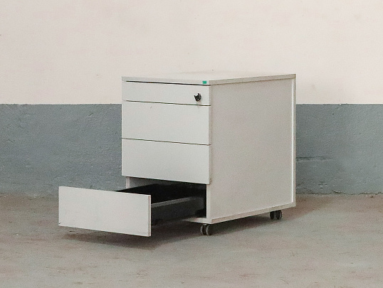 Тумба подкатная ЛДСП Серый