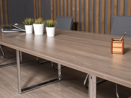 Стол для переговоров ЛДСП Ясень шимо