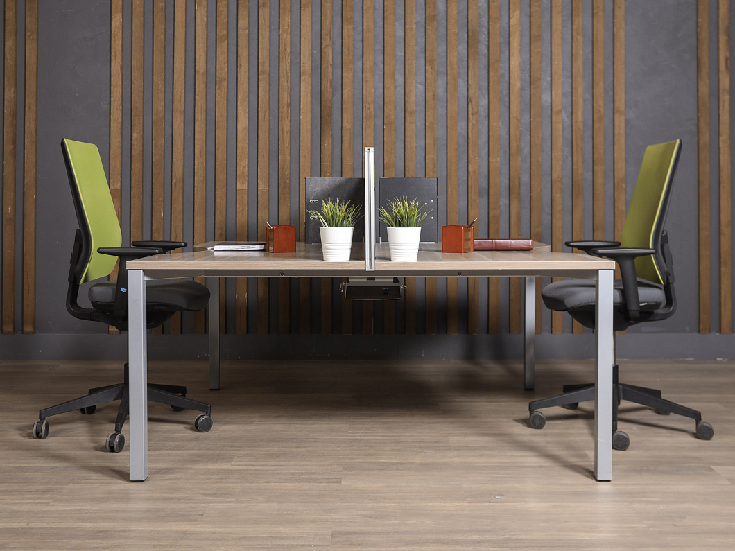 Комплект офисной мебели ЛДСП Клен (БС2КЛ-211125)