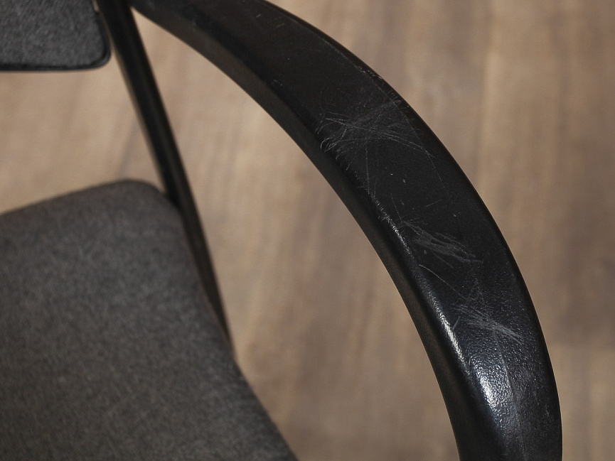 Конференц кресло на ножках Ткань; Металл Серый Россия (КФСР-281023)