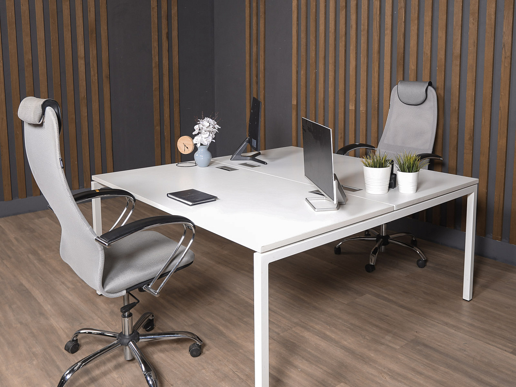 Комплект офисной мебели Narbutas ЛДСП Белый Литва (ГРБ5-020425)