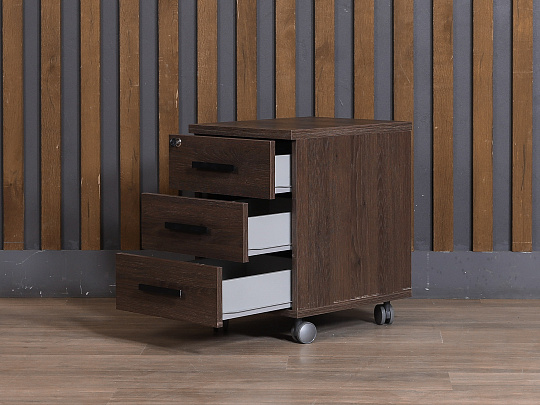 Тумба подкатная ЛДСП Ясень шимо