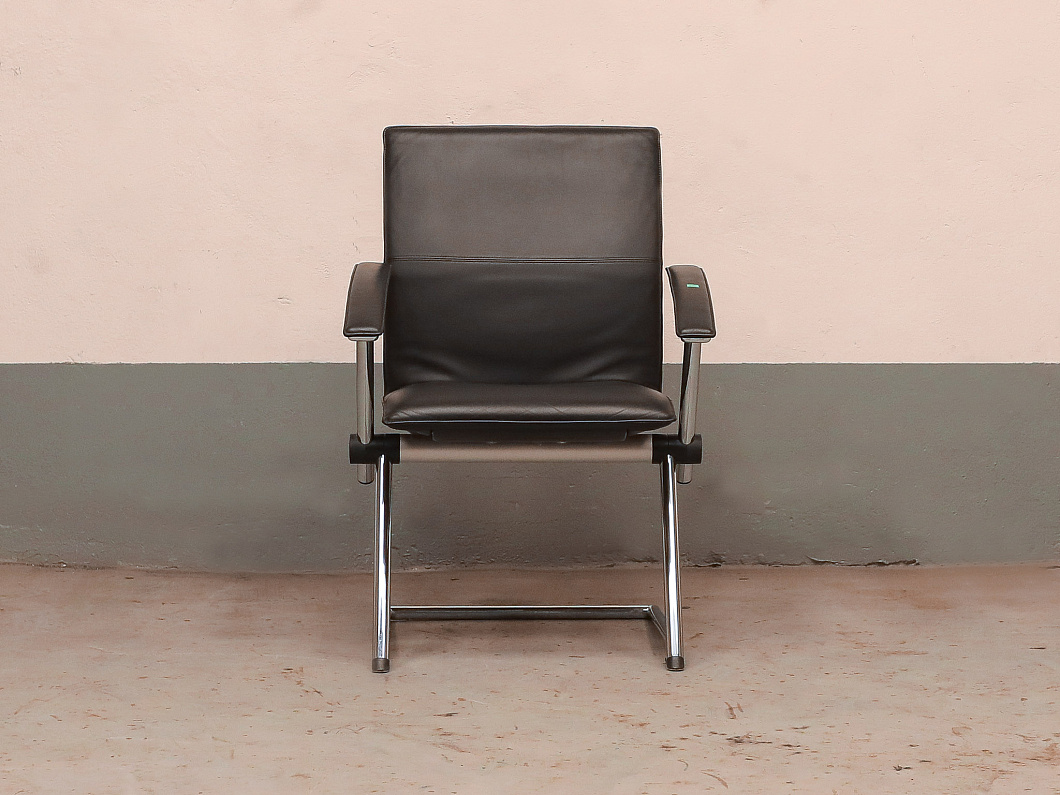 Конференц-кресло GRAMMER office Tiger Кожа Чёрный Германия (КФКЧ-190326)