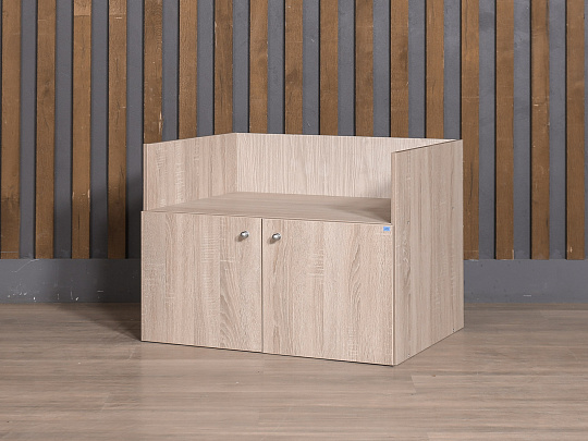 Тумба под оргтехнику ЛДСП Ясень шимо