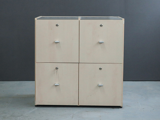 Ячейки для хранения ЛДСП Клен