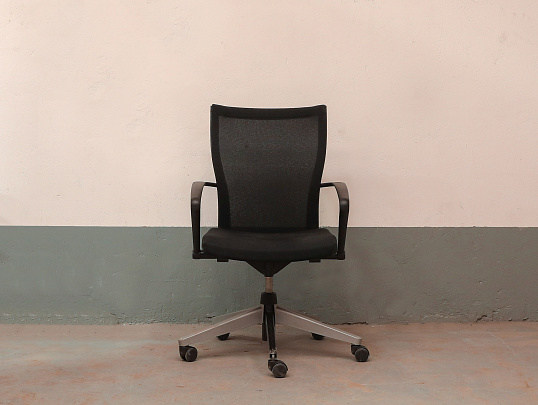 Офисное кресло Haworth Сетка Чёрный Германия