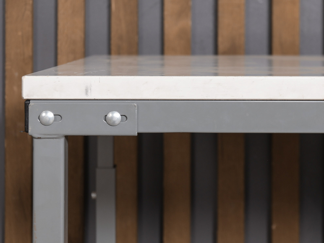 Стол прямоугольный ЛДСП Белый (СПБ-251125)