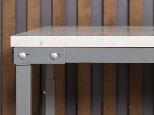 Стол прямоугольный ЛДСП Белый