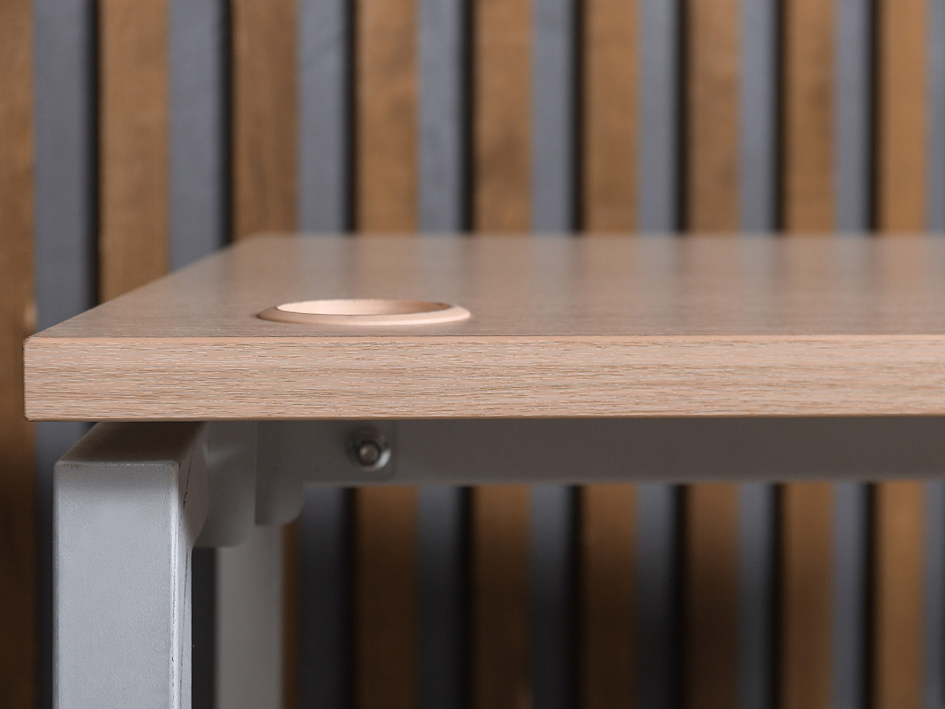 Стол прямоугольный ЛДСП Бук (СПМБ-071125)