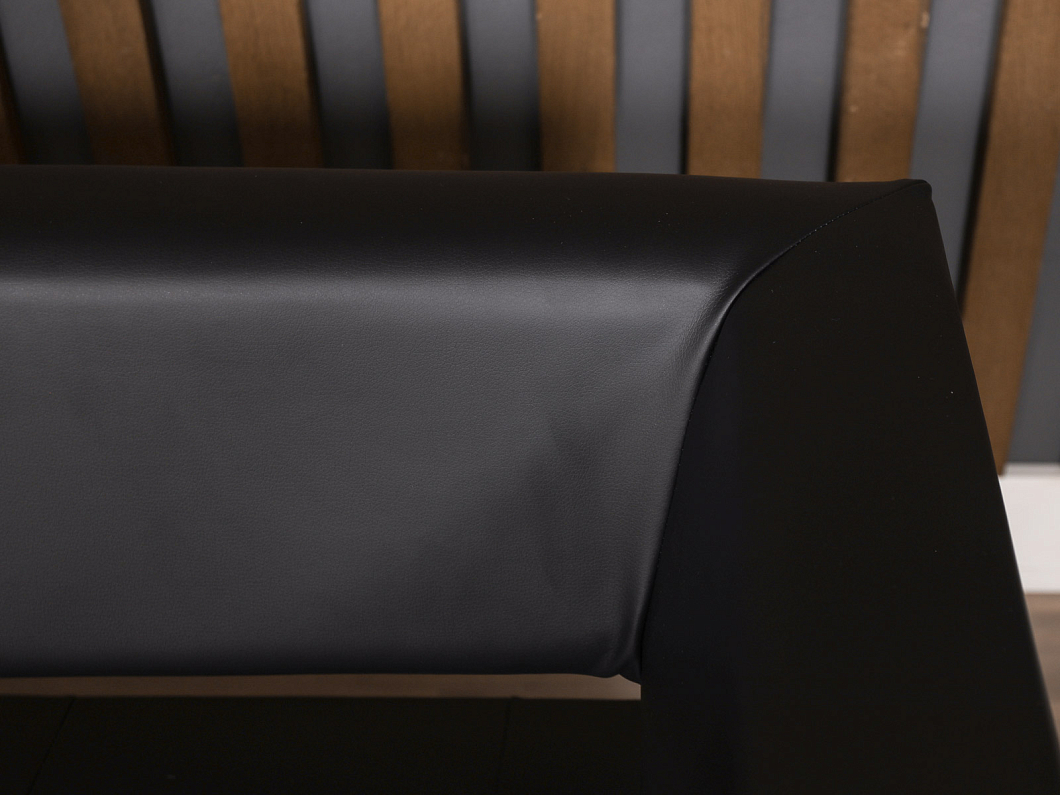 Диван САНТЬЯГО Искусственная кожа Чёрный Россия (ДЭЧ-СНТГ)