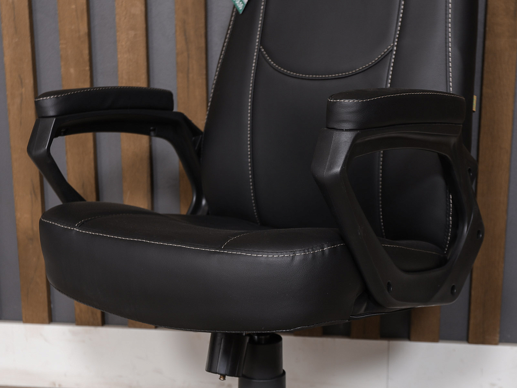 Кресло руководителя Амиго Искусственная кожа Чёрный Россия (КРЭЧ-АМГ)