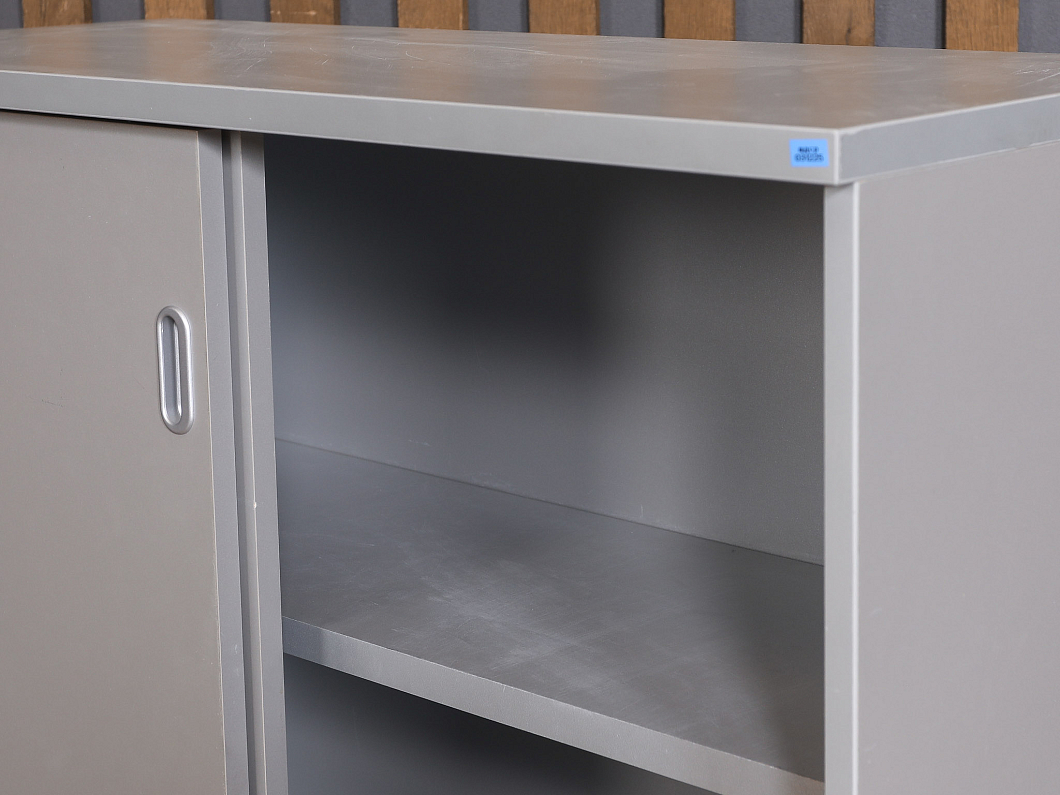 Шкаф для документов ЛДСП Серый (ШДСР-031225)