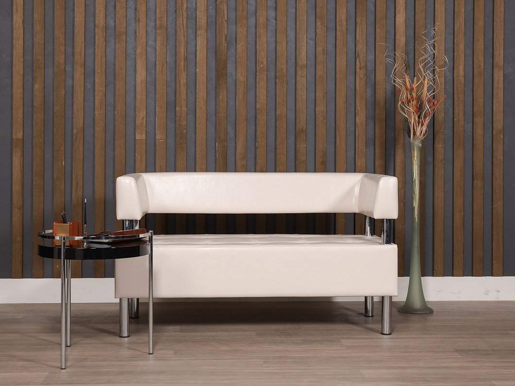 Диван САНТЬЯГО Искусственная кожа Бежевый Россия (ДЭБЖ-СНТГ)