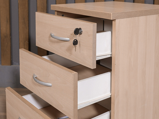 Тумба подкатная ЛДСП Клен