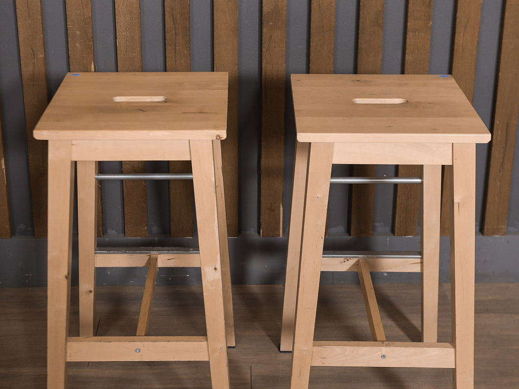 Стул барный IKEA Дерево Жёлтый Польша (СБ-031225)