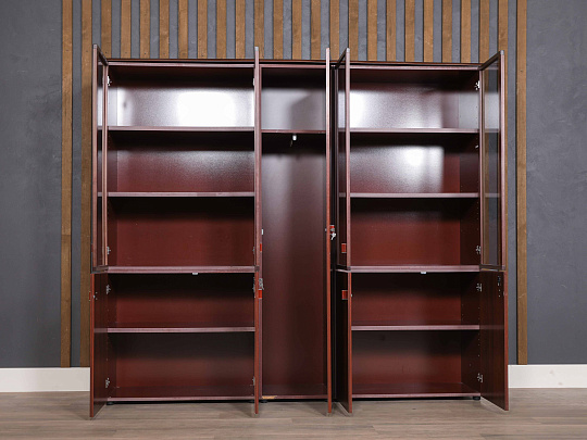 Шкаф для документов и одежды ЛДСП Вишня