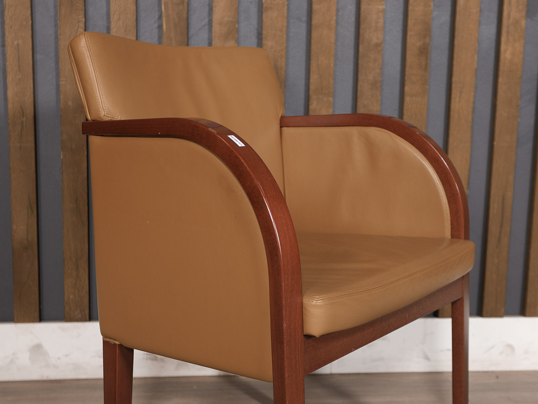 Кресло Codutti Кожа Бежевый Италия (КЭВ-090725)