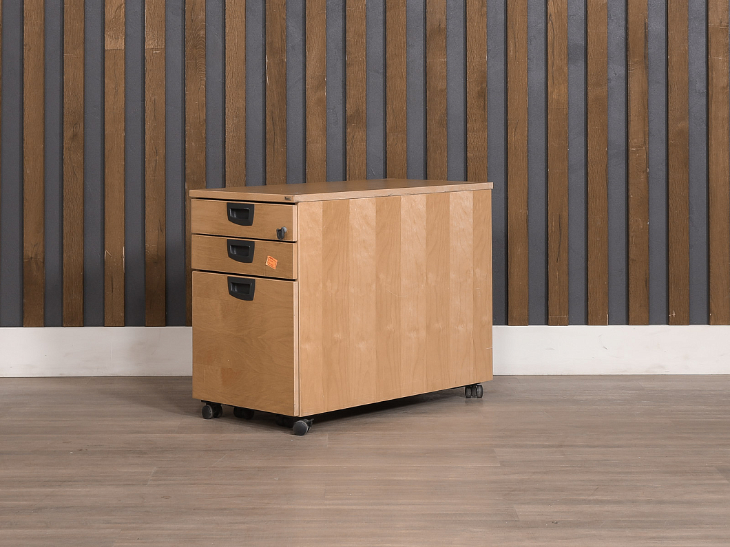 Тумба подкатная Kinnarps ЛДСП Бук Швеция (ТВБК-090425)