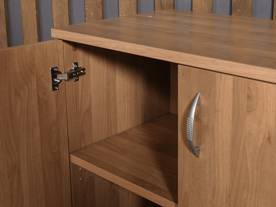 Тумба под оргтехнику ЛДСП Ольха