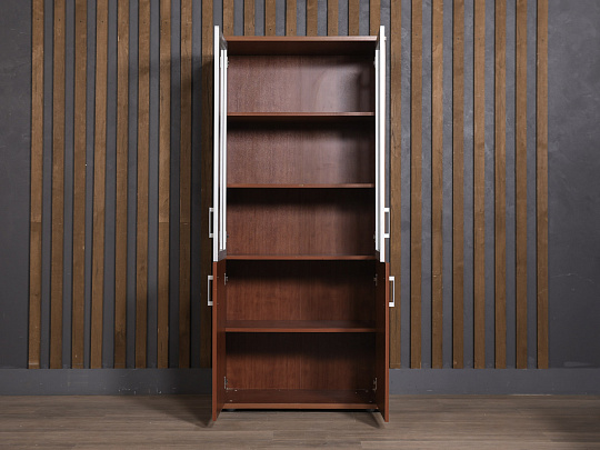 Шкаф для документов ЛДСП Вишня