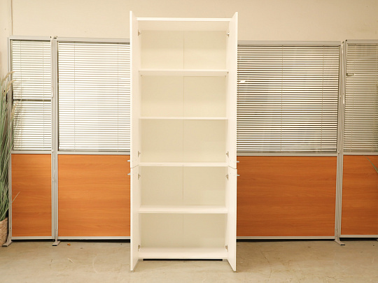 Шкаф для документов ЛДСП Белый